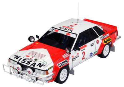 Nissan 240RS BS110 1984 Safari Rally Modèle en plastique BX24041 Platz/BEEMAX 1/24