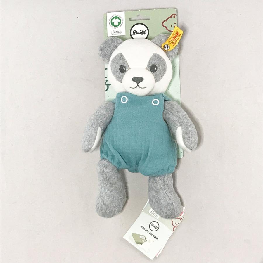 Steiff Poko Panda Teddy Organic Stuffed Made with Organic Bear, Animal, Cotton, [Used]