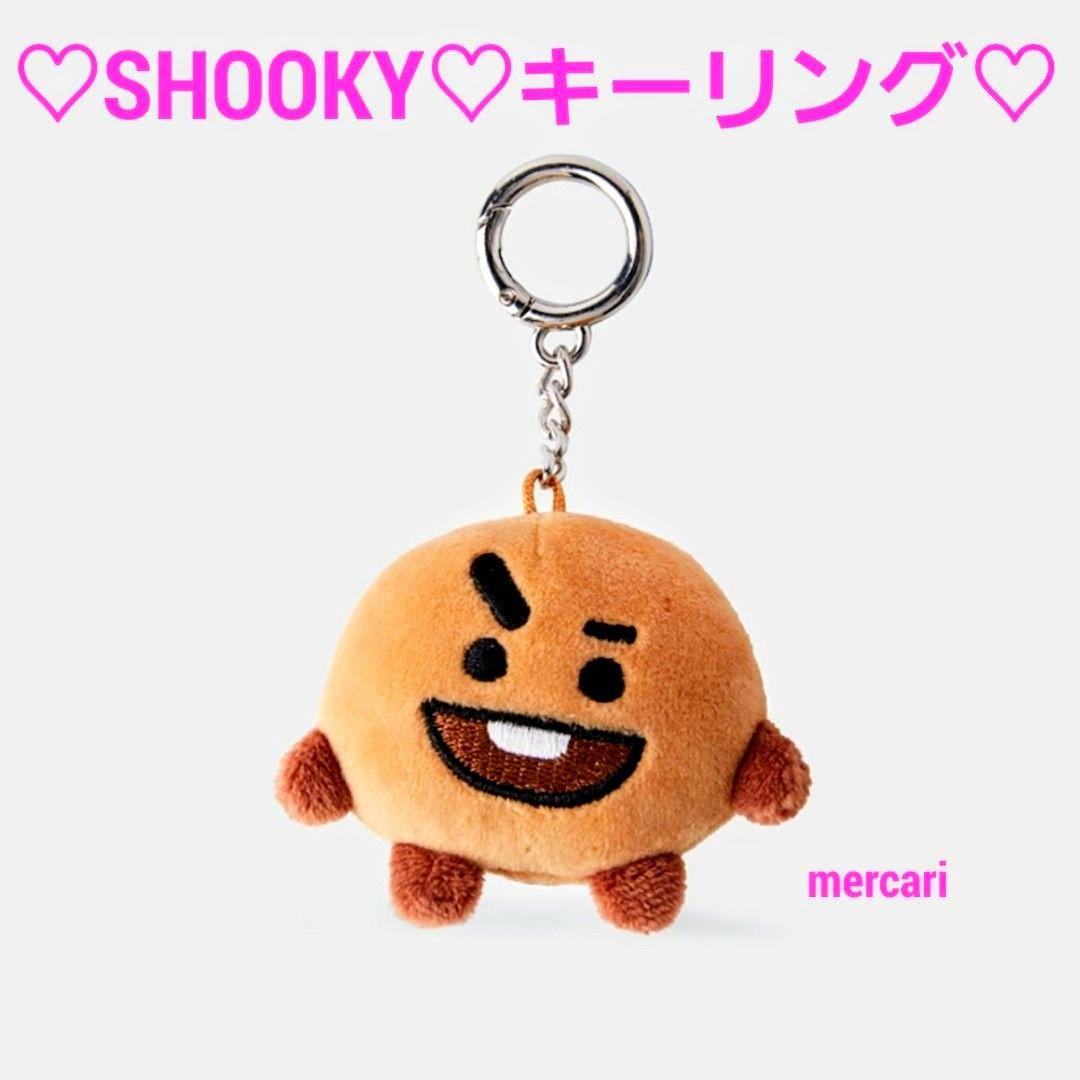 

[USED] BTS BT21 Tatton Basic Mascot Key Ring SHOOKY