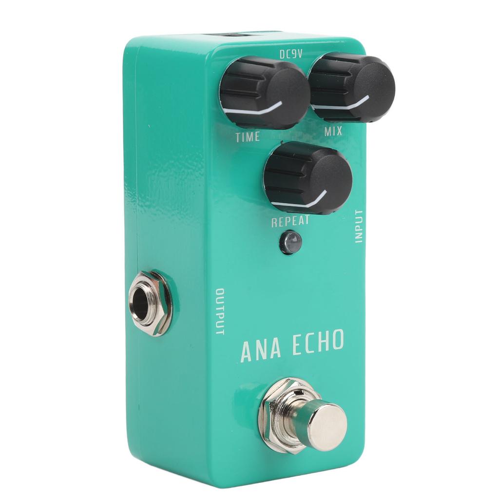 Analoges Delay-Pedal Warmer bandähnlicher Echo-Sound True Bypass E-Gitarren-Effektpedal DC9V