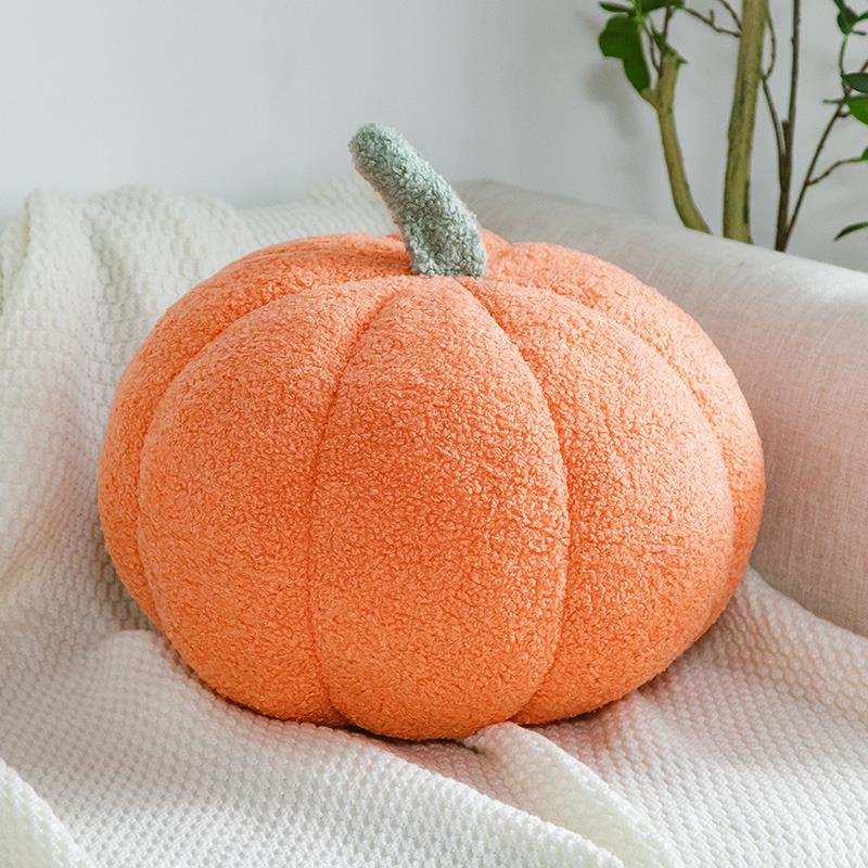Halloween Pumpkin Throw Pillow - Creative Sofa Cushion for Living Room, Car, Bedside, and Bay Window Decor; Waist Support and Backrest.