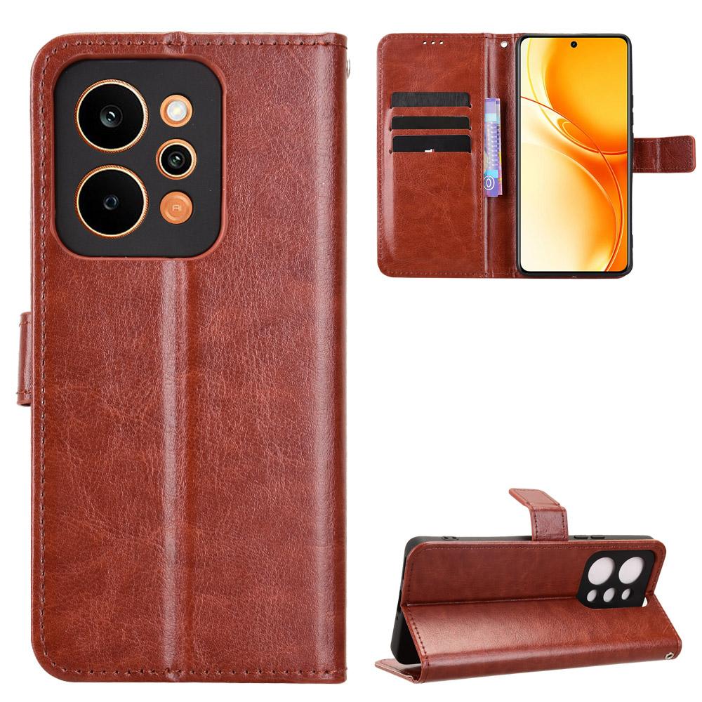 Flip Cases for Realme P4 Power Leather Case [Flip Vintage Leather] Shockproof Durable Retro Phone Case
