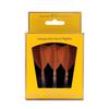 CUESOUL ROSTAK57 T19 Series Mixed Shaft Integrated Kite Shape Set of 3 Two-Tone Dual-Material Flights, Series, (Orange) CS-AK57FZ10M