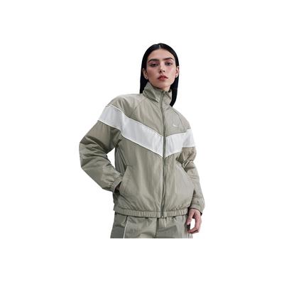 Giacca Windrunner Comoda alla Moda Versatile Donna Giacca Marrone Chiaro FV6305-320