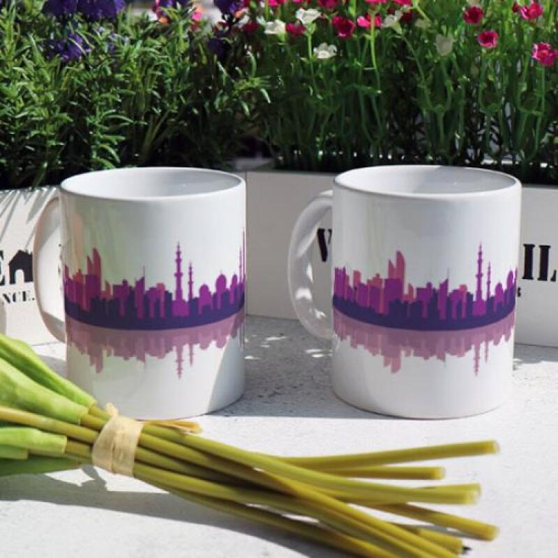 

bh213-Design Mug 2p-Travel to Abu Dhabi, United Arab Emirates