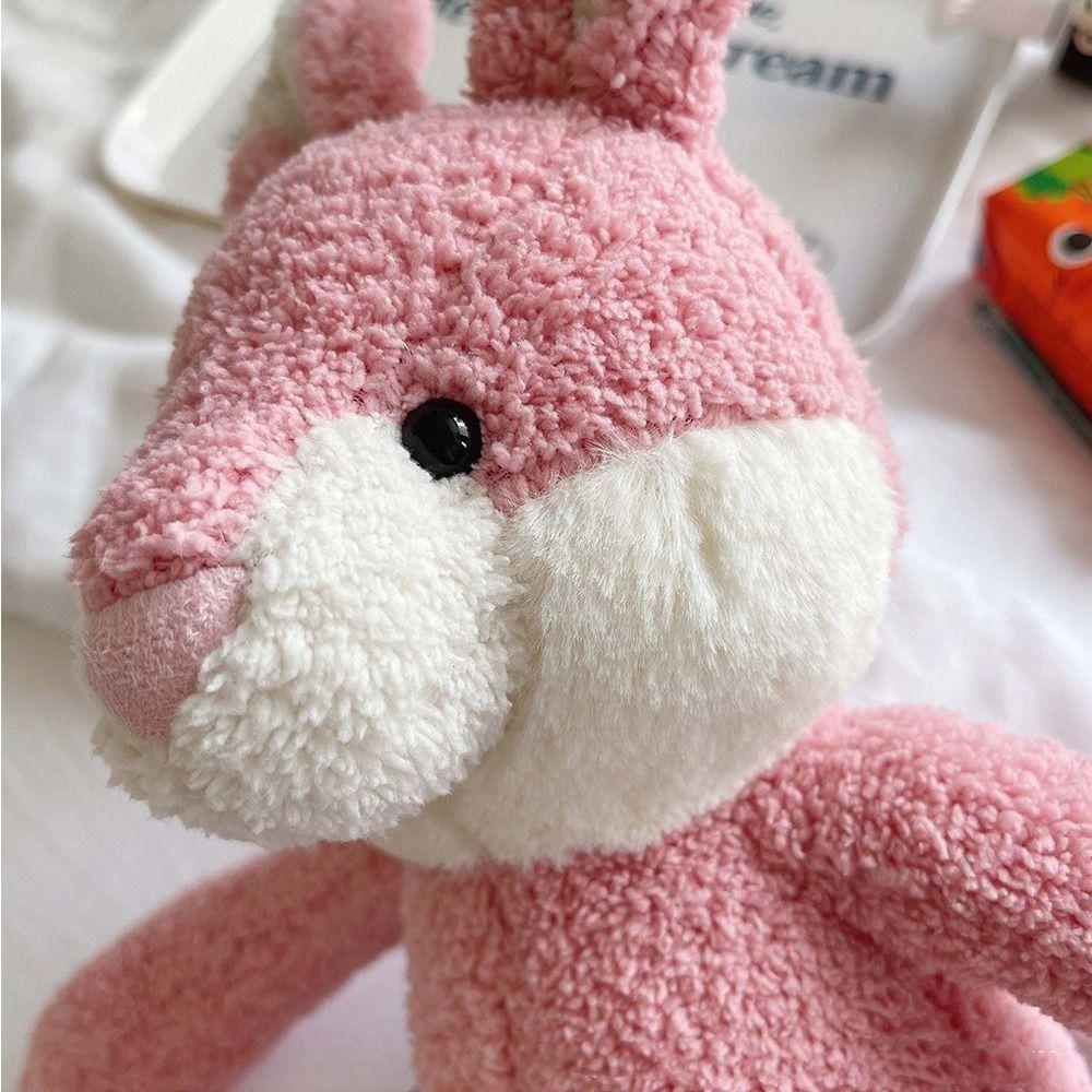 Sleeping Crib Elephant Panda Plush Rabbit Duck Long Legs Frog Doll For Infants