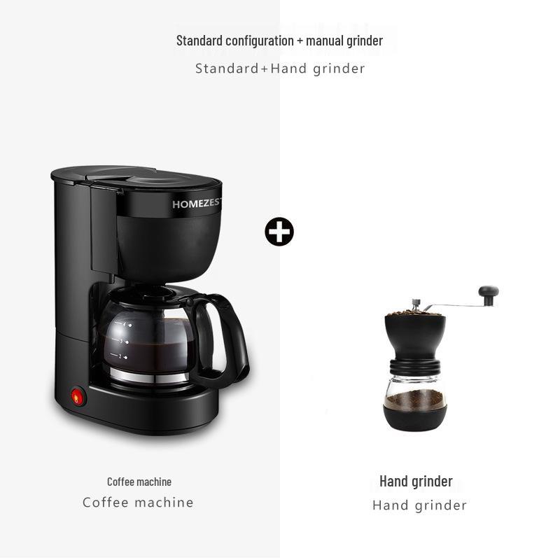 Homezest Deutsche Automatische Filterkaffeemaschine - Kompakte Kanne im amerikanischen Stil für Zuhause & Büro