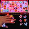 Halloween Light-Up Rings for Kids, Assorted Styles, Party Favors