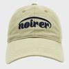NOIRER for WOMEN Brushed Applique Cap (Beige)
