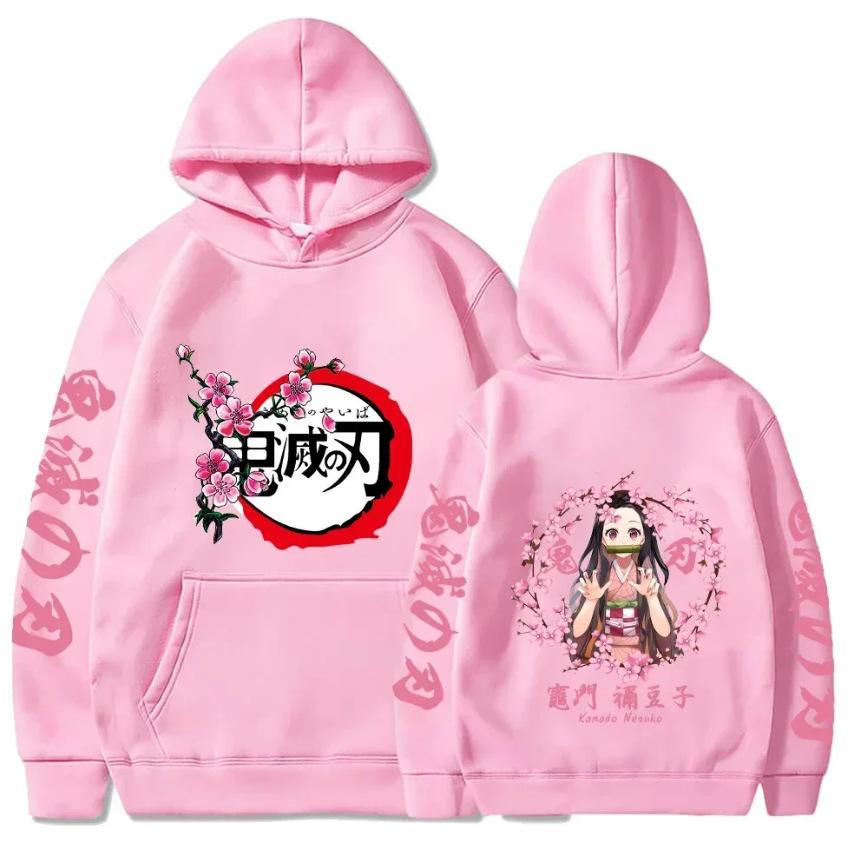 Japan cartoon comics Demon Slayer Print Hoodie  Unisex Fashion Hoodie