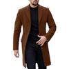 2026 Bestseller Men's Wool Coat - Japanese Korean Style, Single-Breasted Cardigan