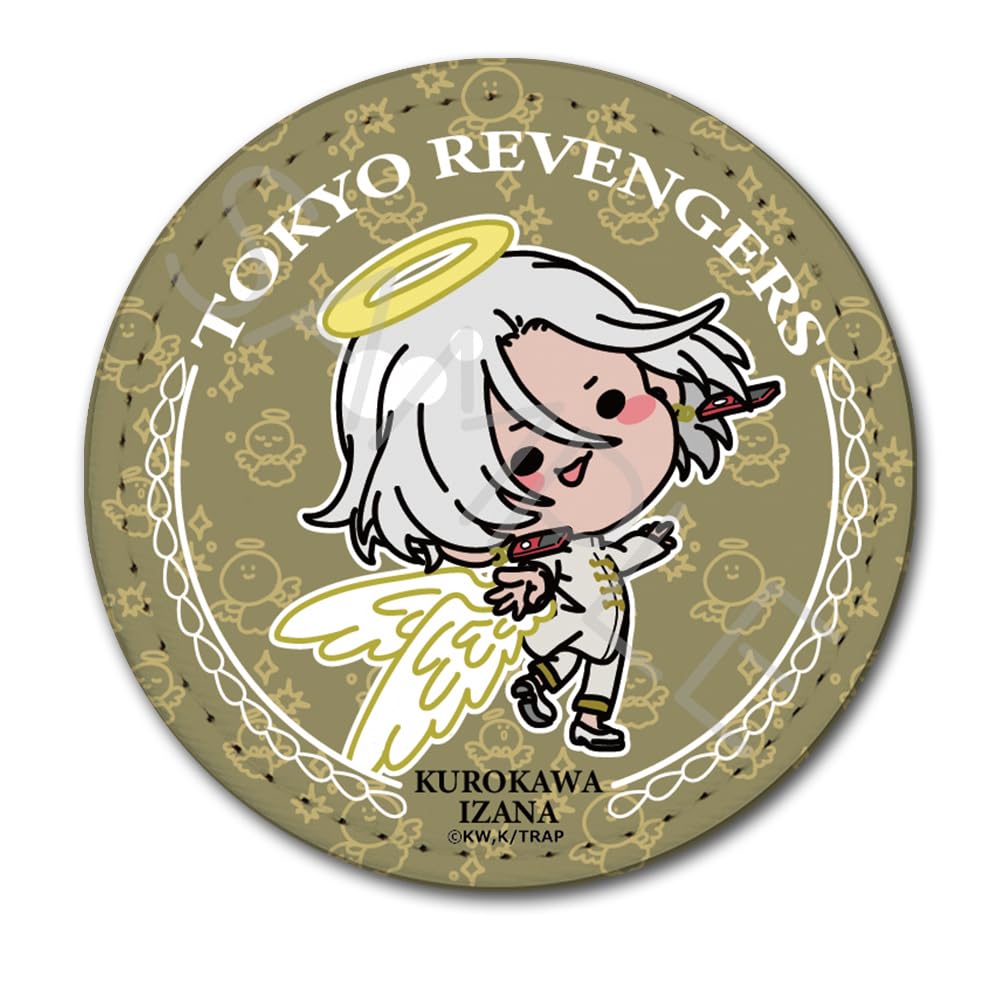 

Izana Kurokawa 6th Leather Badge Mocho YM Tokyo Revengers [Round]