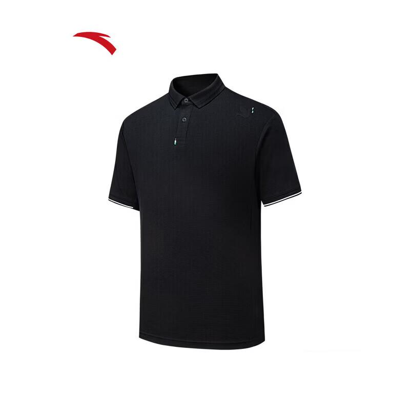 ANTA Men s 2026 Summer Breathable Short Sleeve Polo Shirt L