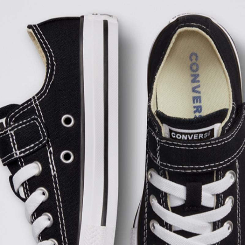 Converse Kids Black Chuck Taylor All Star 1v Foundation