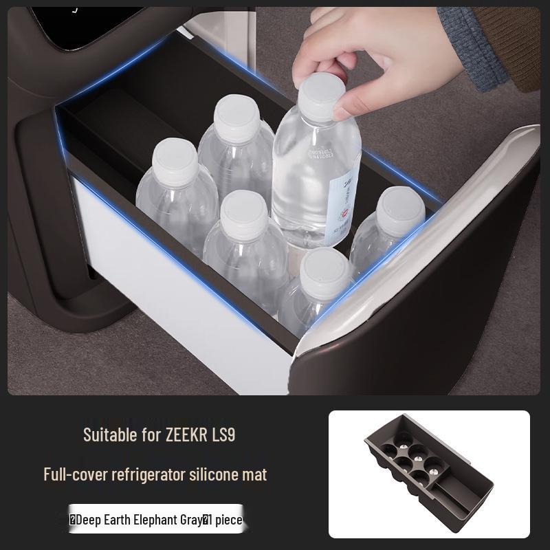 IM LS9 Fridge Silicone Mat: Non-Slip, Full-Coverage Cup Holder & Car Interior Decor Special for IM LS9