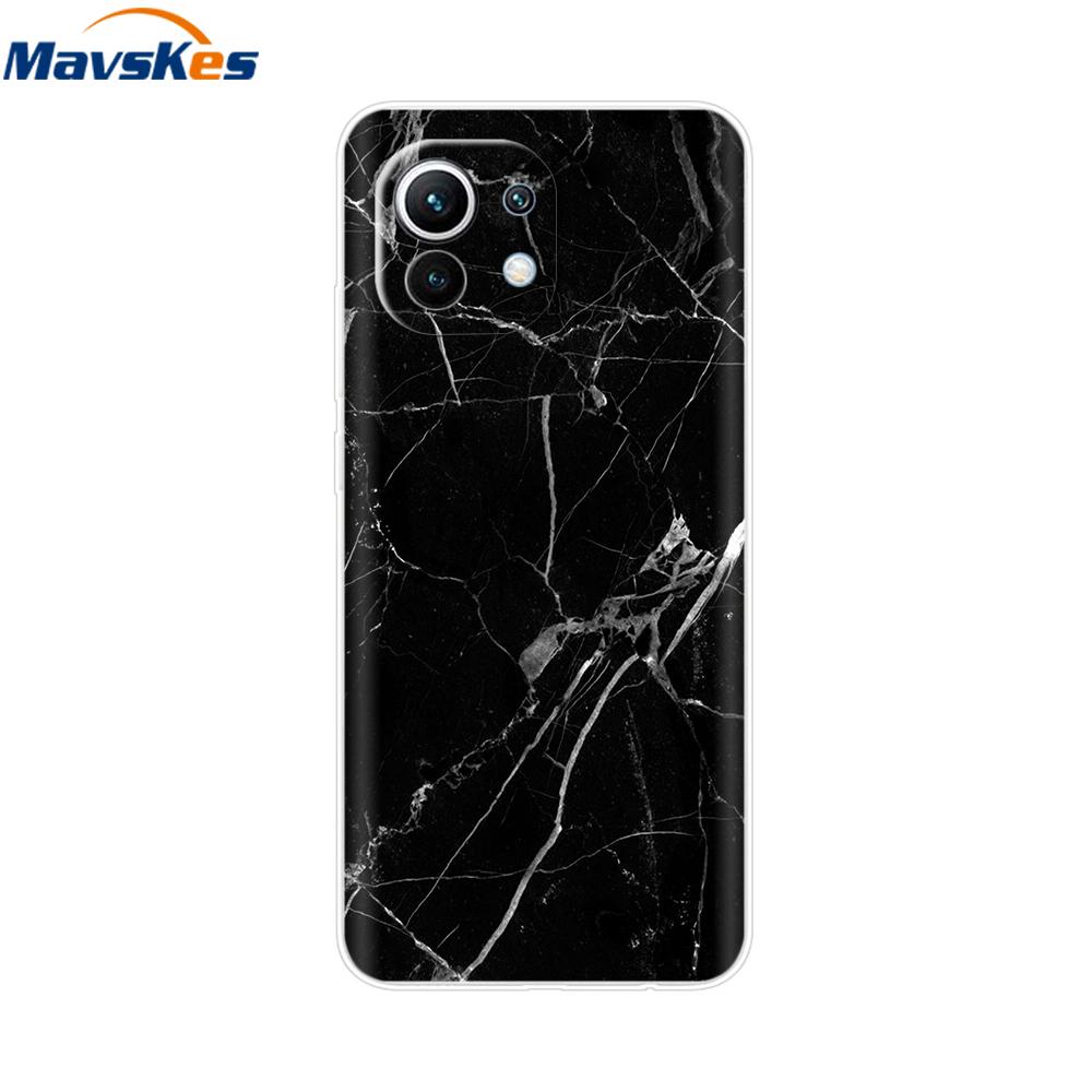 Case For Xiaomi 11 Lite NE 5G Soft TPU Silicone Cover For Xiaomi Mi 11 Lite Mi11 Lite Cases For Xiomi Mi 11 Funda Fashion Bumper