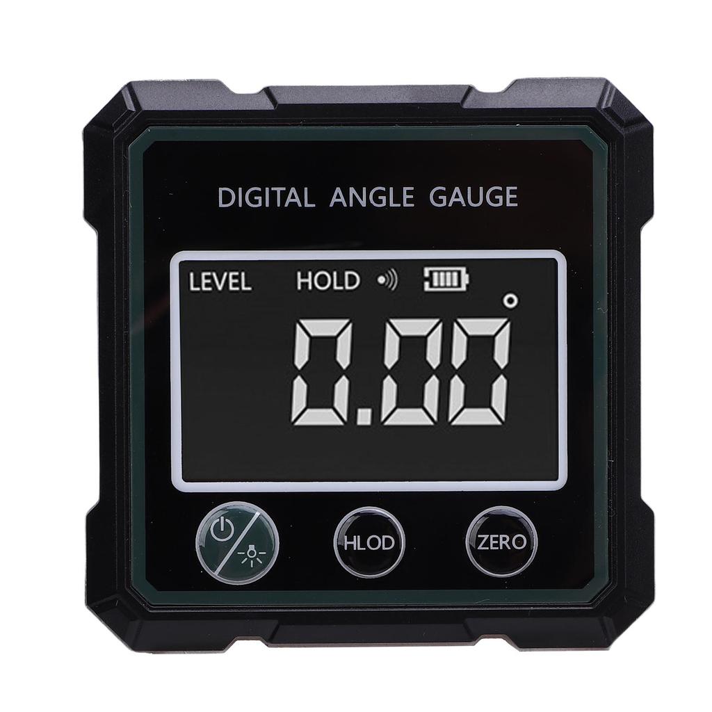 Digital Level and Angle Finder 4x90 Degree 4 Sided Strong Magnet Digital Inclinometer for Table Saw Construction