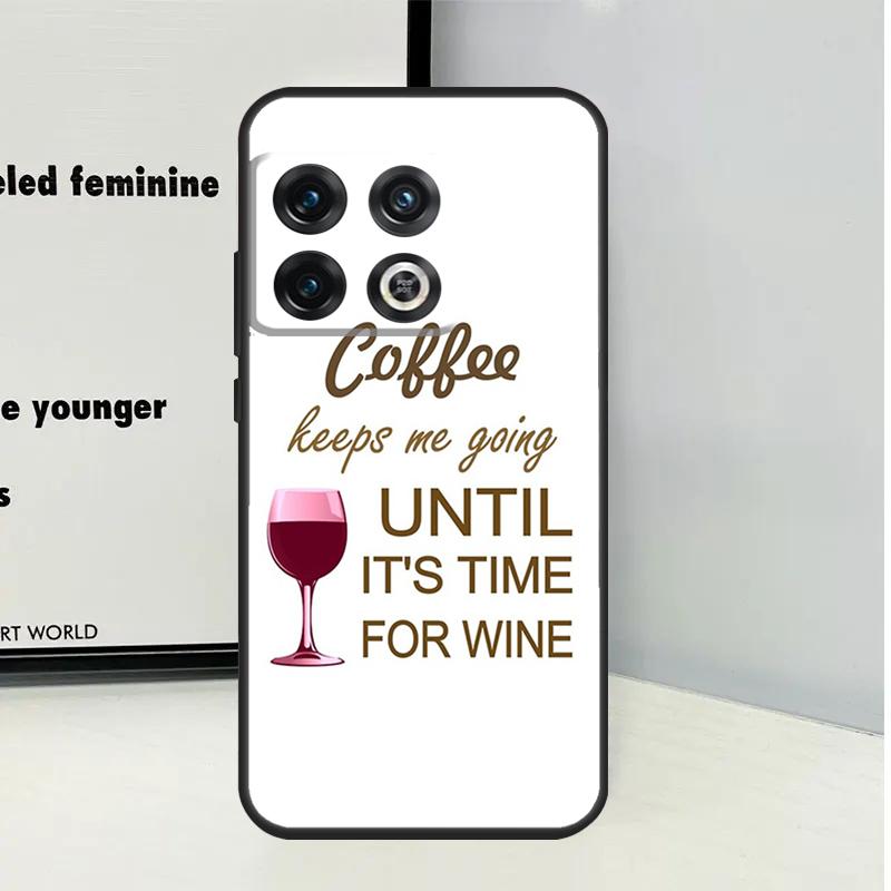 Coffee Wine Cup For OnePlus Nord CE 5 2 3 4 Lite N20 N30 Case For OnePlus 15 13 12 11 10 Pro 10T 12R 13R 13T