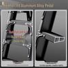 BUBUWEN Double-Layer Carbon Steel Herringbone Folding Ladder