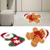 Christmas Doormat Nonslip Bedroom Rug Kitchen Carpet Home Decor Washable Christmas Floormat for Living Room Bedroom Home Decor