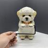 New Dog Series Paper Towel Holder Resin Figurine Toilet Wall Mounted Roll Paper Cute Dog Statue Home Decor