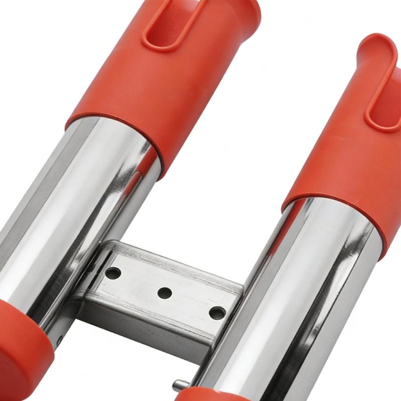 Rail Clamp On Fishing Rod Holder Fishing Rod Stabilizer Stainless Steel Mounting System For Boating