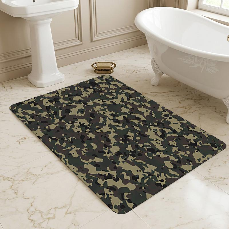 Camouflage Living Room Nonslip Area Rug Soft Carpet For Bedroom Game Playroom Sofa Office Home Decor Doormat Christmas Gift C930972