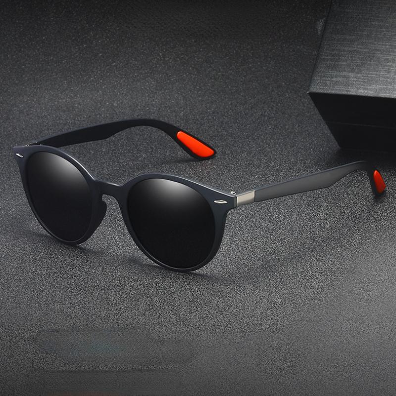 Retro Sunglasses Men Women Fashion Round Ultralight UV400 Sun Glasses Brand Design Fishing Shades Eyewear