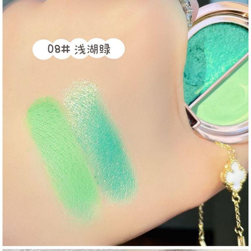 BEAUTY GLAZED - Matt & Pärlemor Dubbel Effekt Charm Ögonskugga - 10 Nyanser