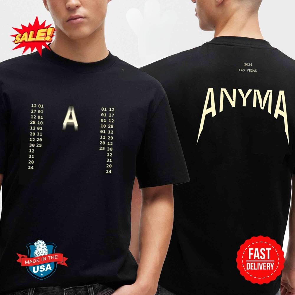 Anyma Sphere Las Vegas Two Sided T-Shirt XL