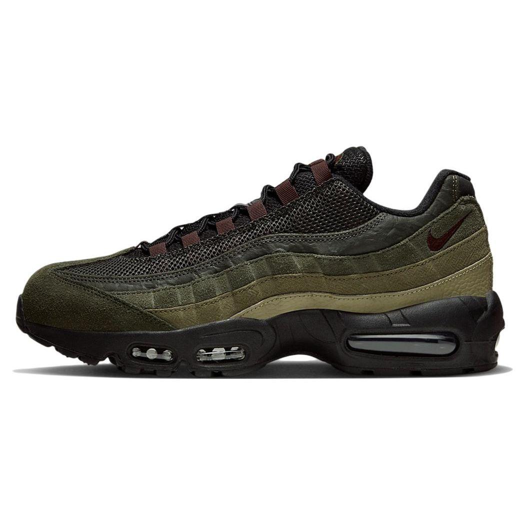 

Nike Air Max 95 Black Earth Men Sneakers Green Sequoia Cargo-Khaki FD0652-001 40