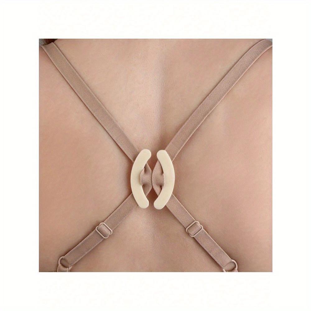 Flower Shaped Bra Strap Clips, Invisible Anti-Slip Bra Strap Holders Women's Undergarment Accessories Invisible Slip-Proof Bra Strap Buckle
