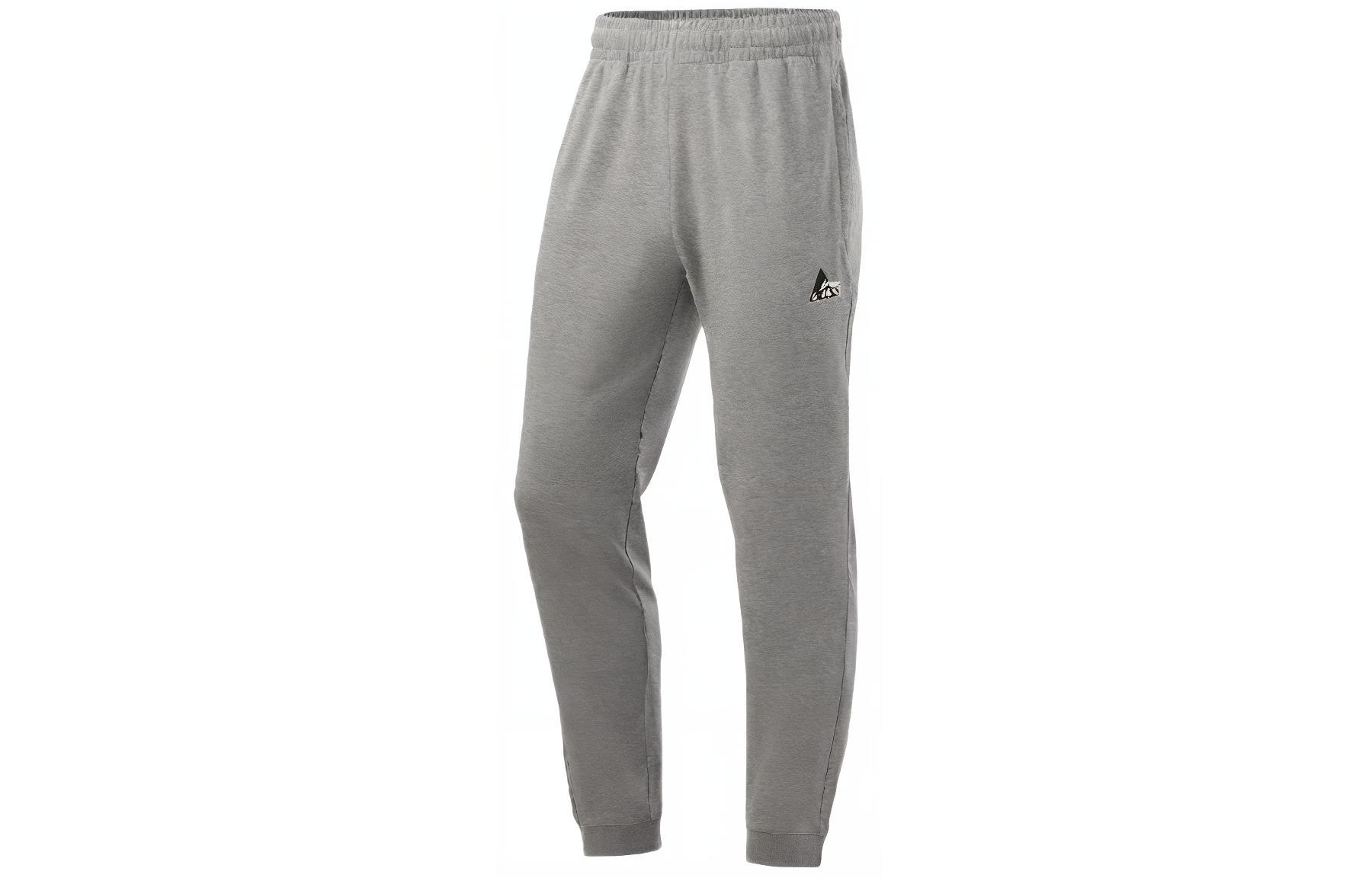 Li Ning Knitted Sweatpants Men s Heather Gray AKLR367-3 L