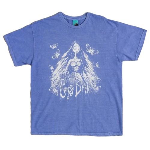 Corpse Bride Unisex Adult Butterfly Vintage Wash T-Shirt