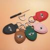Leather Car Emblem Key Chain Ring Holder For BMW MINI Cooper One S Countryman Clubman JCW R50 R55 R56 R60 Car Accessories pwaxk99