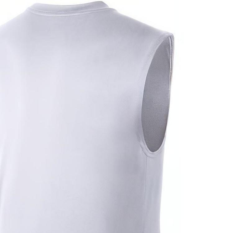 Nike Dri-FIT NBA Chicago Bulls Letter Print Quick-Dry Training Sleeveless Basketball Jersey Men Jersey White DR6758-100