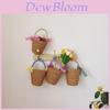 Trendy Summer Baby Beach Bag Stylish Floral Woven Tote For Kids In Bright Colors