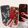 Case For Honor 20s 20 Lite Capa Huawei P30 Lite P30Pro Phone Case Nova 4E Soft Silicone Funda Women Fashion Flower Printed Cover