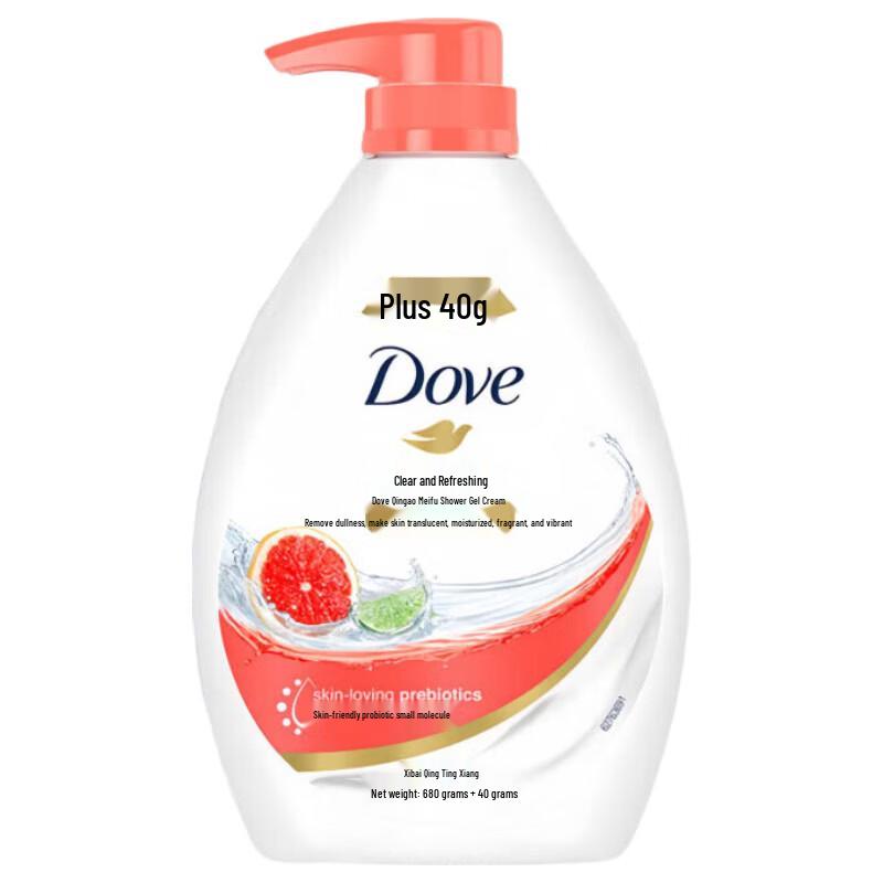 Dove Clear & Revive Refreshing Body Wash