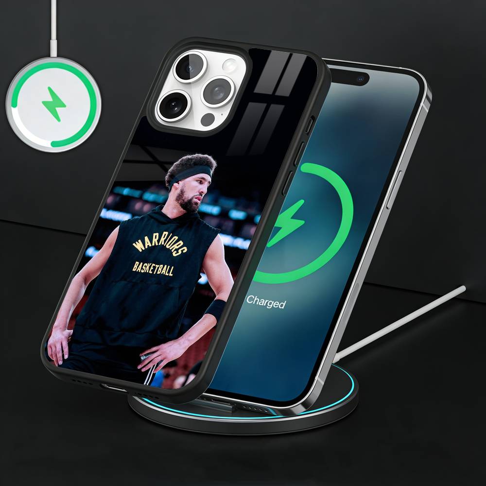 K-Klay Thompson 11 Phone Case For iPhone17,16,15,14,13 Plus,Pro Max Magnetic For Magsafe Wireless Charging iPhone14Plus