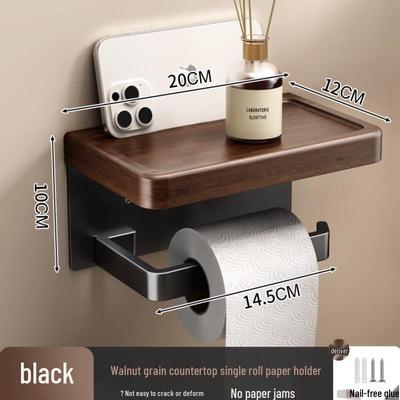 Holz-Badezimmer-Taschentuchhalter