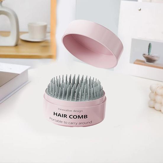 Yousheng Vzduchový polštářový hřeben Opakovaně použitelný Antistatický kartáč na vlasy Jednoklíčové samočištění Masáž pokožky hlavy Přenosný Dámský kadeřnický masážní hřeben Domácí potřeby