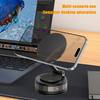 Magnetic Car Phone Holder for MagSafe Vacuum Suction Phone Mount 360 Degrees Rotatable Foldable Bracket for All Smartphones