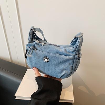 Damentasche Denim-Tasche Schulter-Crossbody-Tasche