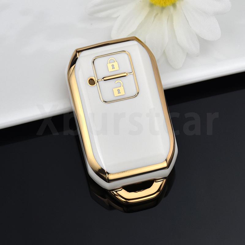 

2 Buttons Tpu Car Remote Key Case Cover For Suzuki Ertiga Swift Wagon R Japanese Monopoly Type 3C Shell Fob Holder Keyless