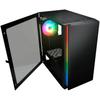 COUGAR Purity RGB Case, Mini Tower, 1 X ARGB, Black