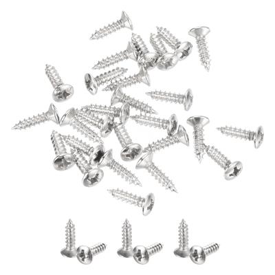 Uxcell Set of 3mm Electric Pickguard Screws for and TL Silver 25-Piece Guitar/Bass SQ, ST, Guitars,