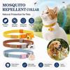 Adjustable Pet Collar with Bell Cat Dog Anti Mosquito Elastic