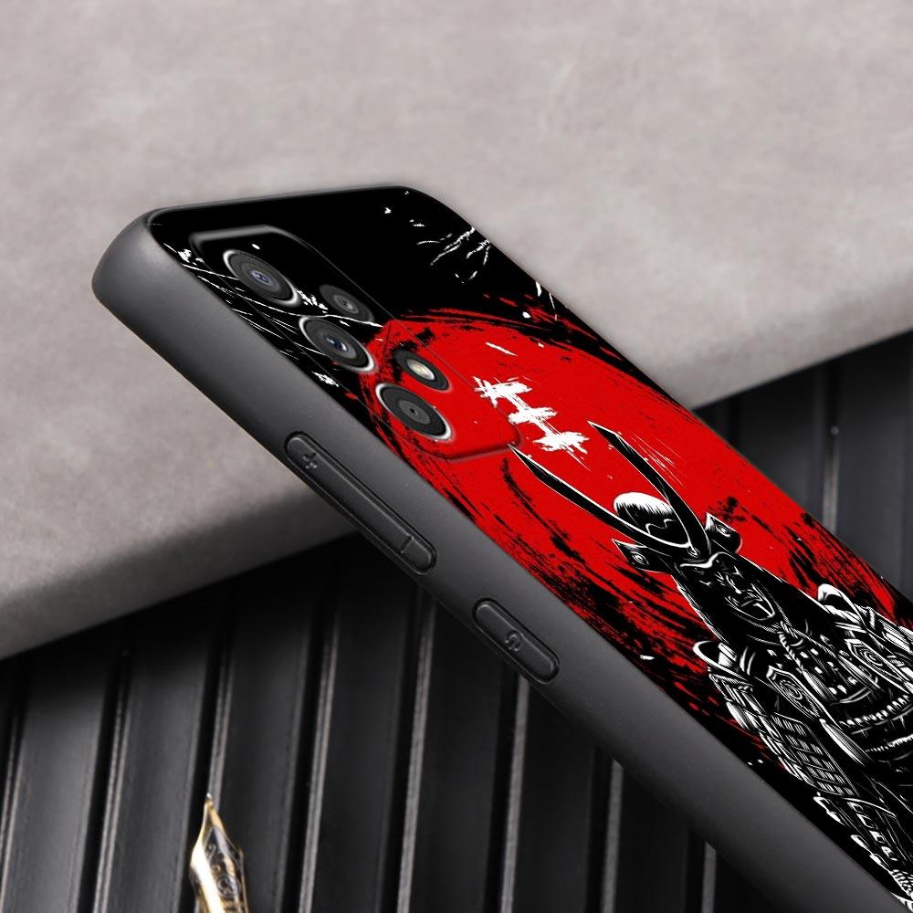 Japanese Art Samurai Ninja Phone Case For Samsung Galaxy A57 A56 A37 A55 A36 A26 A54 A52 A35 A34 A25 A17 A16 A07 A06 Soft Cover
