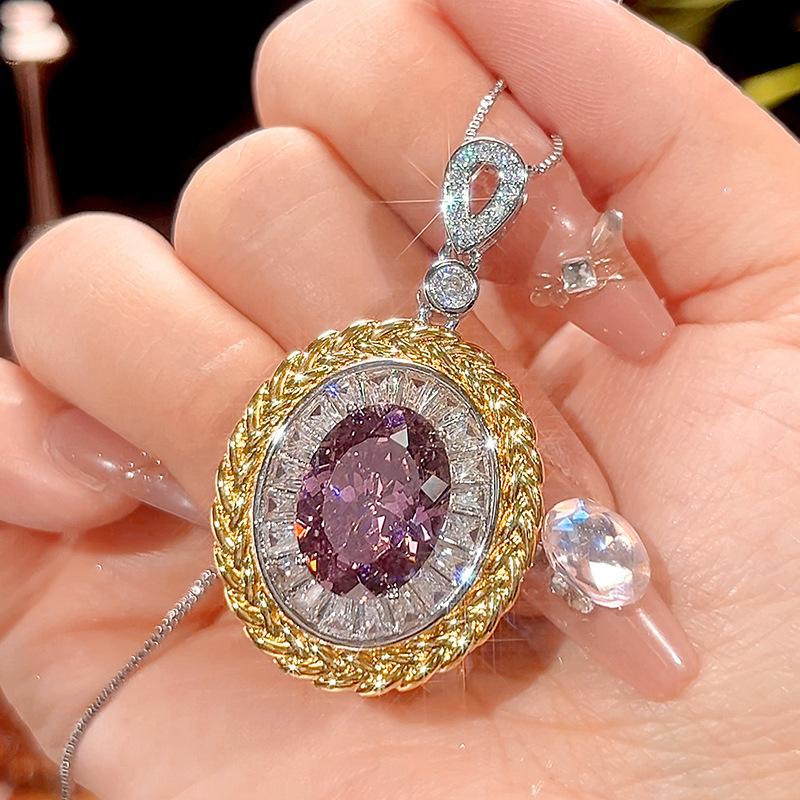 Jewelry Simulation Bird'S Nest Cut Color Treasure Jewelry Light Luxury Set 12 * 16-10 * 12